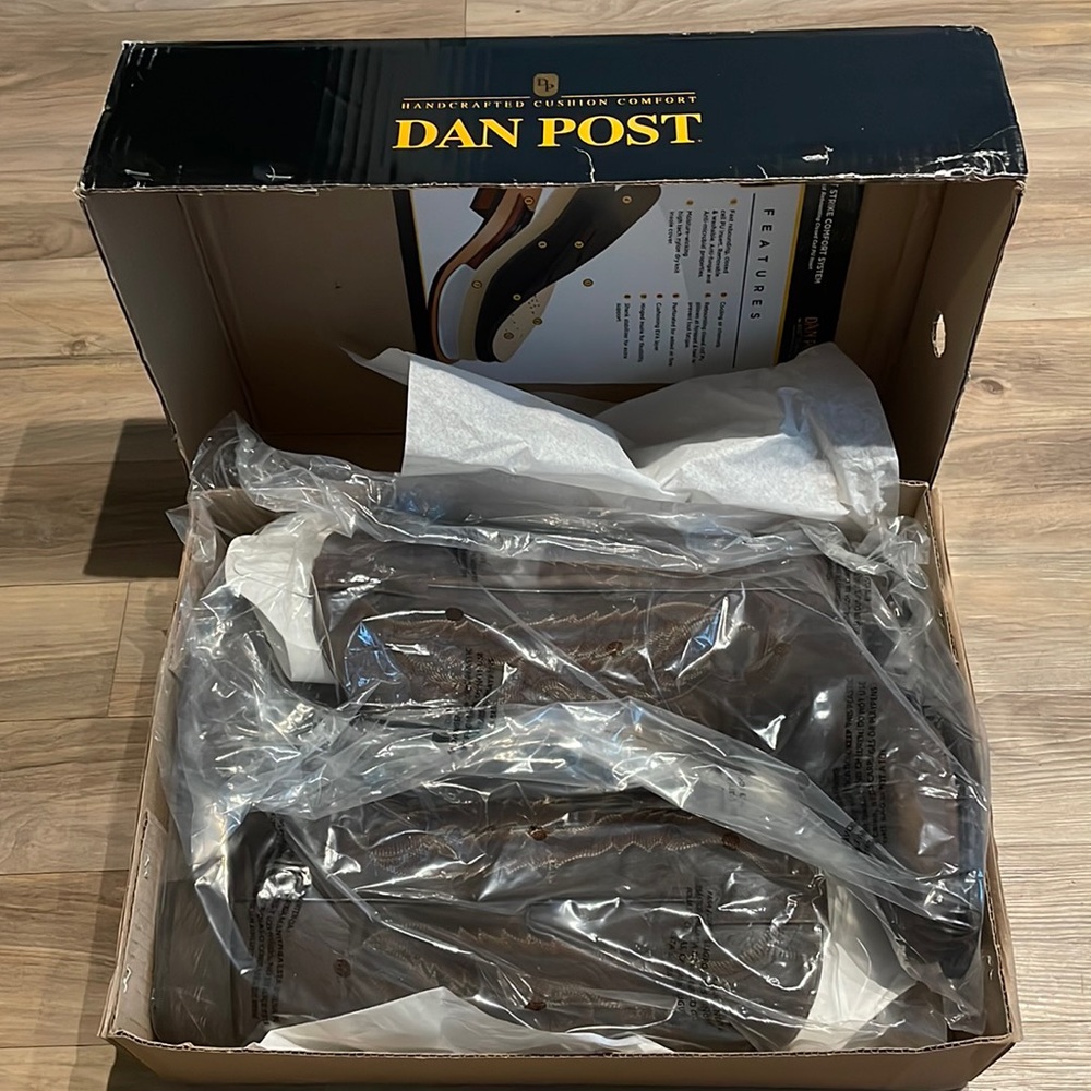 Dan Post Men's Earp Western Boots - Bay Apache